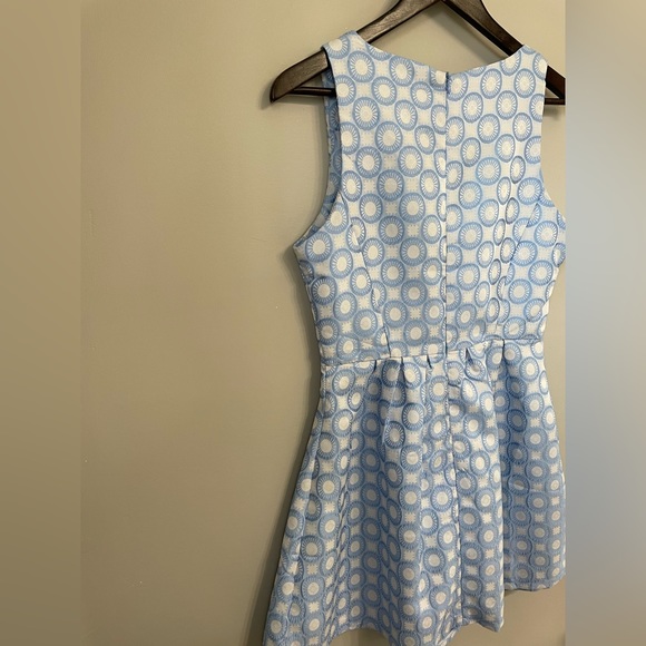 Baby blue retro mini dress - Picture 3 of 3